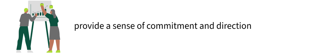 Supervisor Meetings provide a sense of commitment and direction.